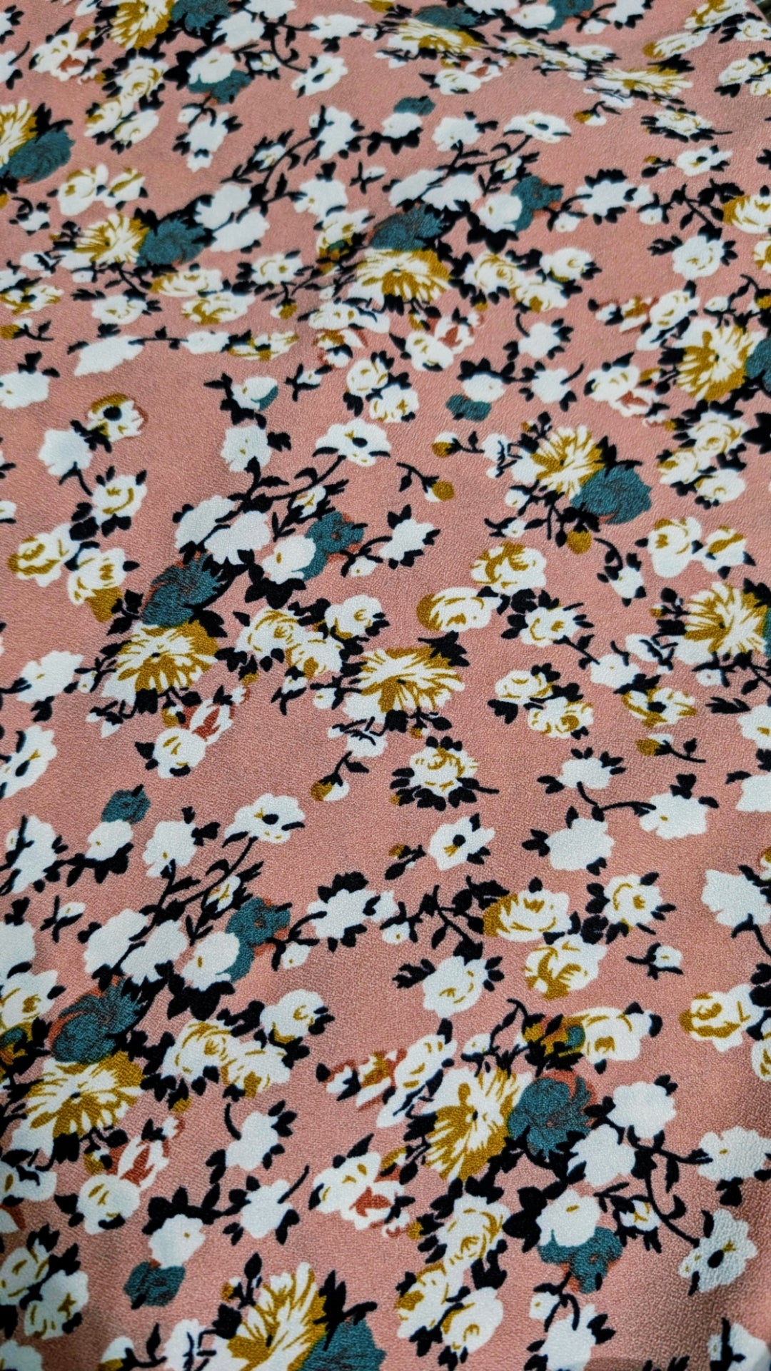 Modest Prayer Abaya With Hijab | Floral Pink