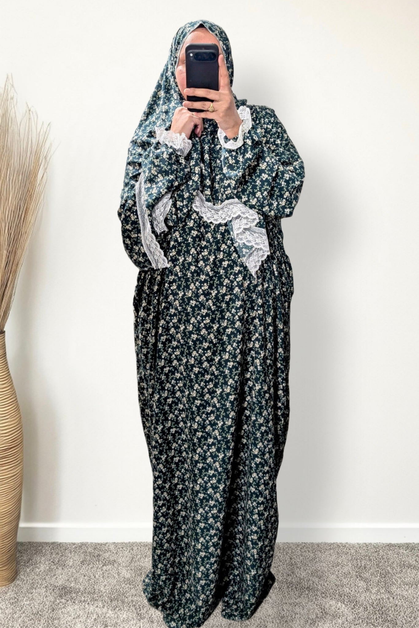 Personnalisez Votre Propre Abaya | Abaya de Prière Pudique avec Hijab
