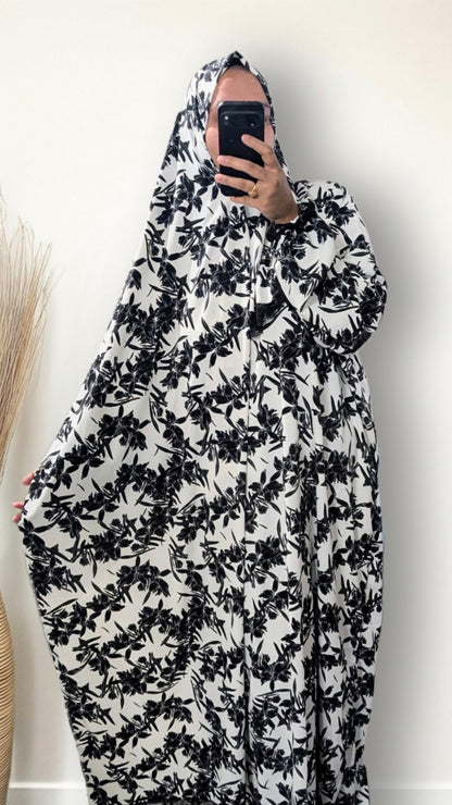 Modest Prayer Abaya With Hijab | Black Lilies