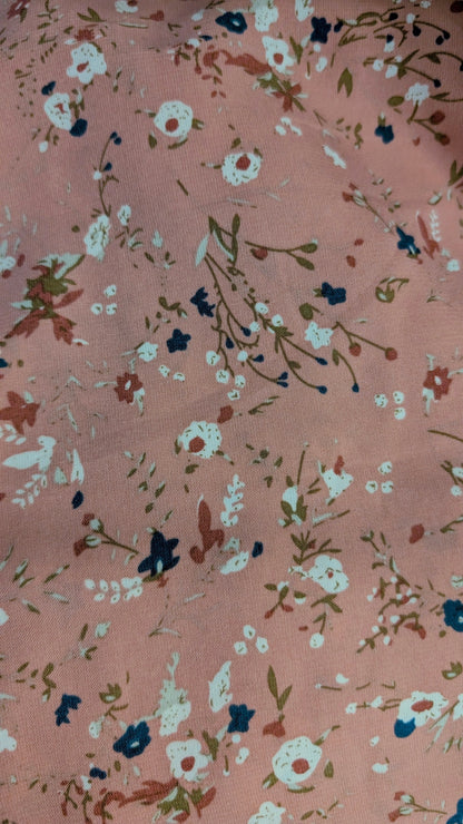 Modest Prayer Abaya With Hijab | Pink Bloom