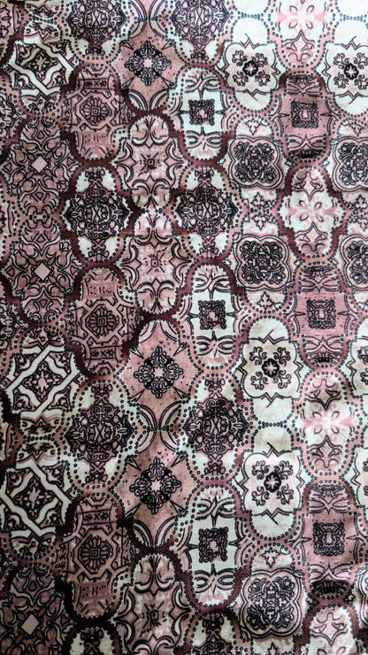 Modest Prayer Abaya With Hijab | Pink Mosaic