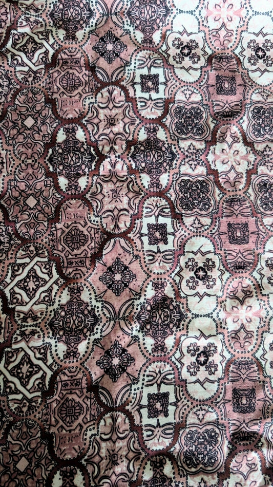Modest Prayer Abaya With Hijab | Pink Mosaic