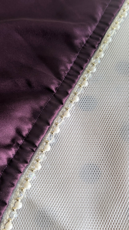 Signature Prayer Abaya With Hijab | Plum