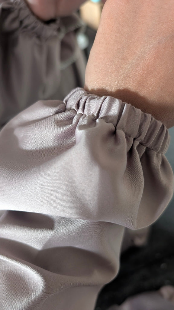 Signature Prayer Abaya With Hijab | Soft Taupe